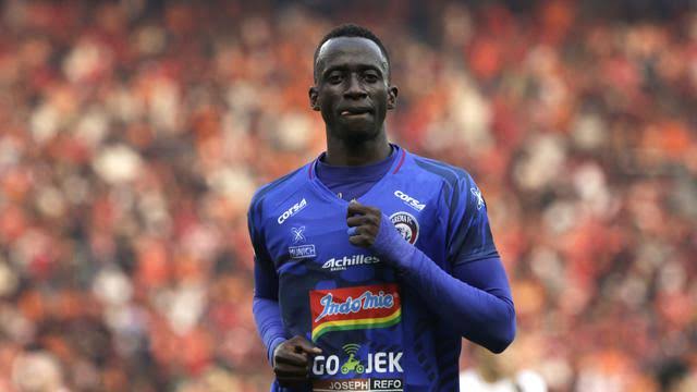 Pemain Arema FC, Makan Konate. (Foto: Istimewa)