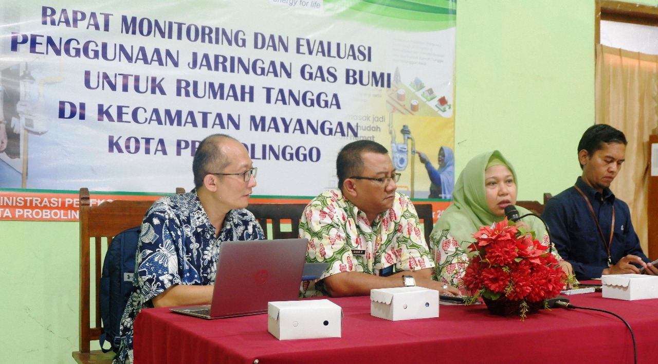 SUASANA rapat monev jargas untuk rumah tangga di Kelurahan Mangunharjo, Kota Probolinggo. (Foto: Ikhsan/ngopibareng.id)