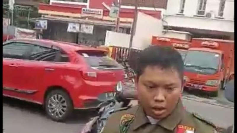 Anggota banser yang jadi korban persekusi. (Foto: tangkapan video)