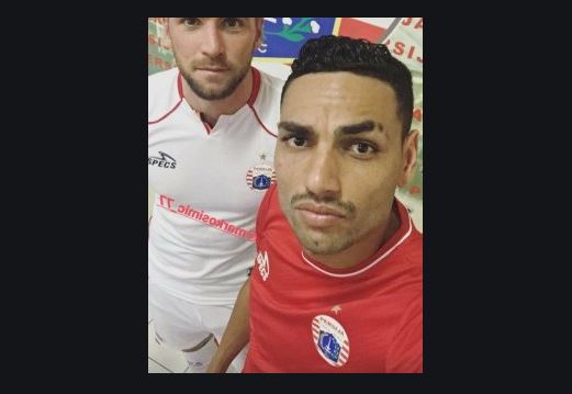 Foto kenangan Marko Simic dengan Jaimerson Xavier saat gabung Persija Jakarta. (Foto: Instagram)