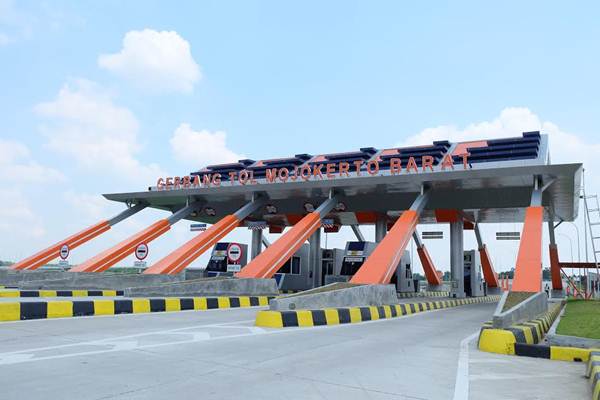 Ilustrasi gerbang Tol Mojokerto 2. (Foto: Google)