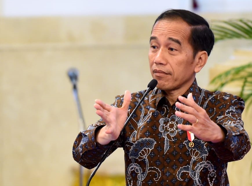 Presiden jokowi dalam pembukaan Musrenbangnas mengatakan ada sekitar 42 ribu undang-undang, dimana rencananya 3 diantaranya akan segera diajukan omnibus law ke DPR. (Foto: Setpres)