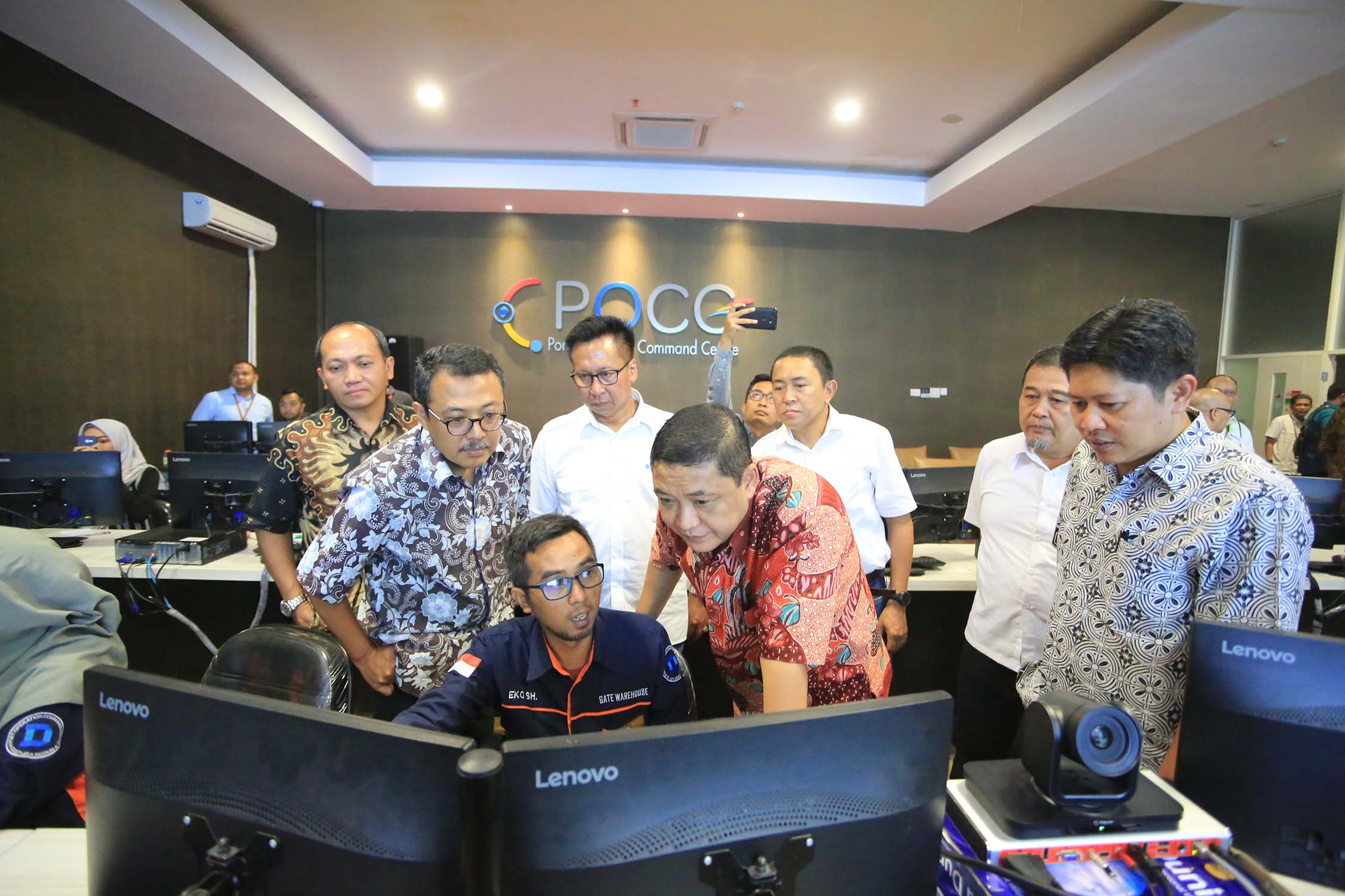 Pelindo bangun Port Operation Command Center. (Foto: Dok/Pelindo III)