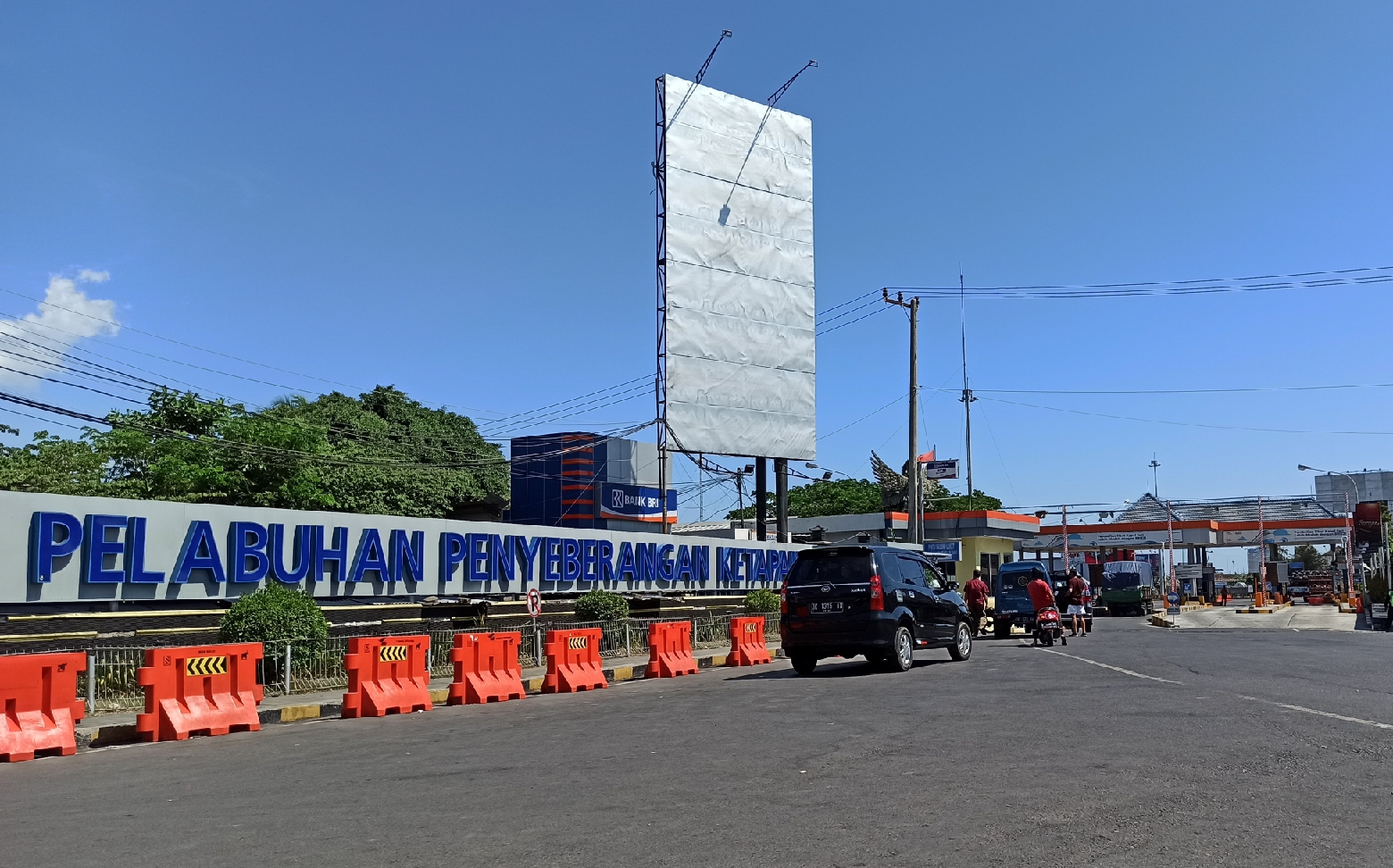 Pelabuhan Penyeberangan Ketapang, Banyuwangi. (Foto: Hujaini/ngopibareng.id)