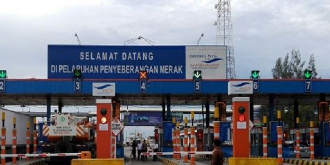 Pelabuhan penyeberangan Merak. (Foto: Google)