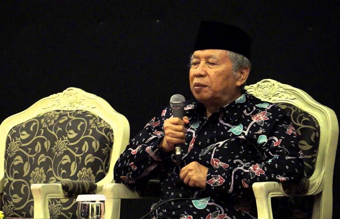 M Dawam Rahardjo, memberi testimoni tentang Gus Dur. (Foto: Istimewa)