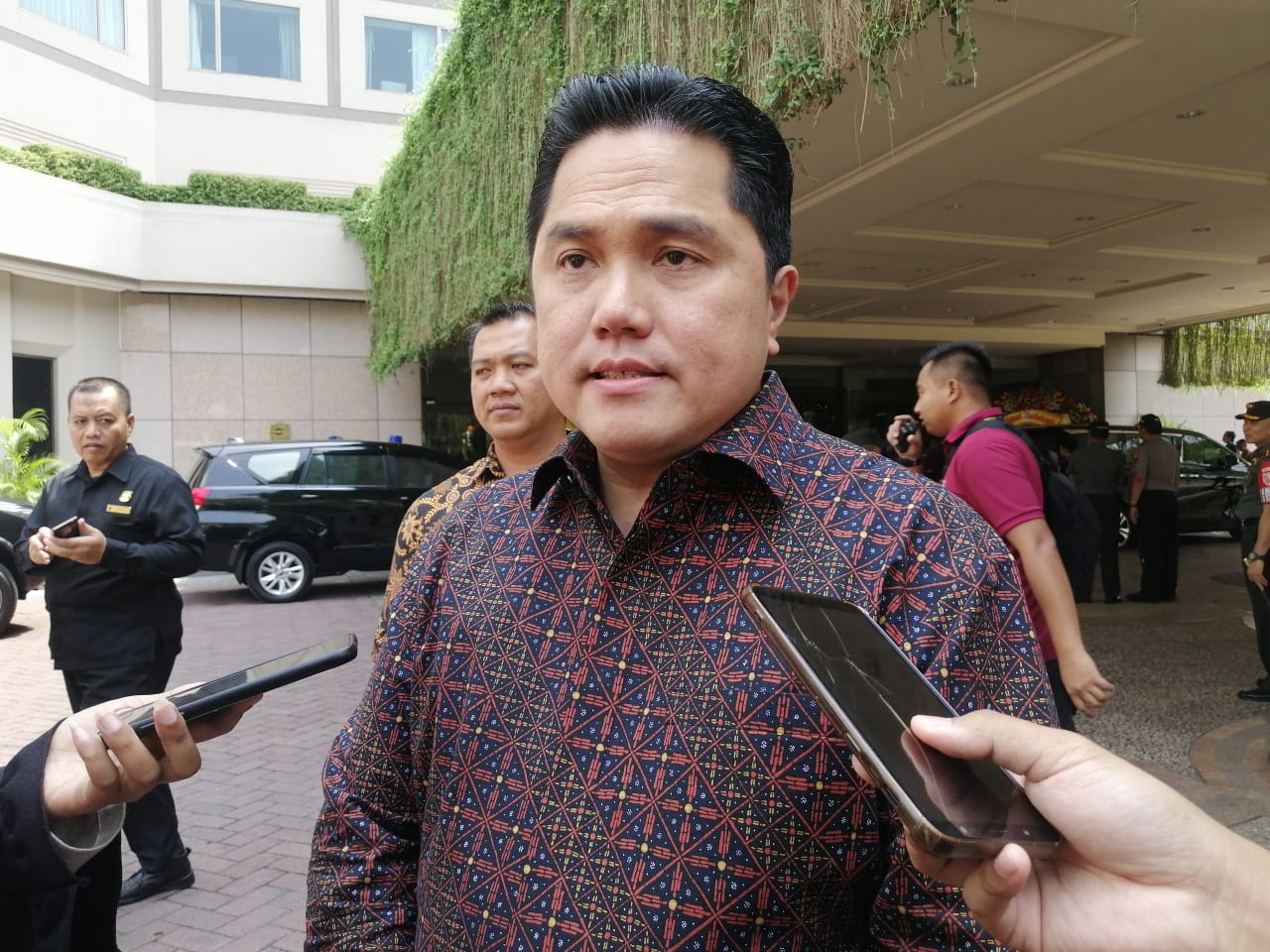 Menteri BUMN Erick Tohir. (Foto: Faiq/ngopibareng.id)