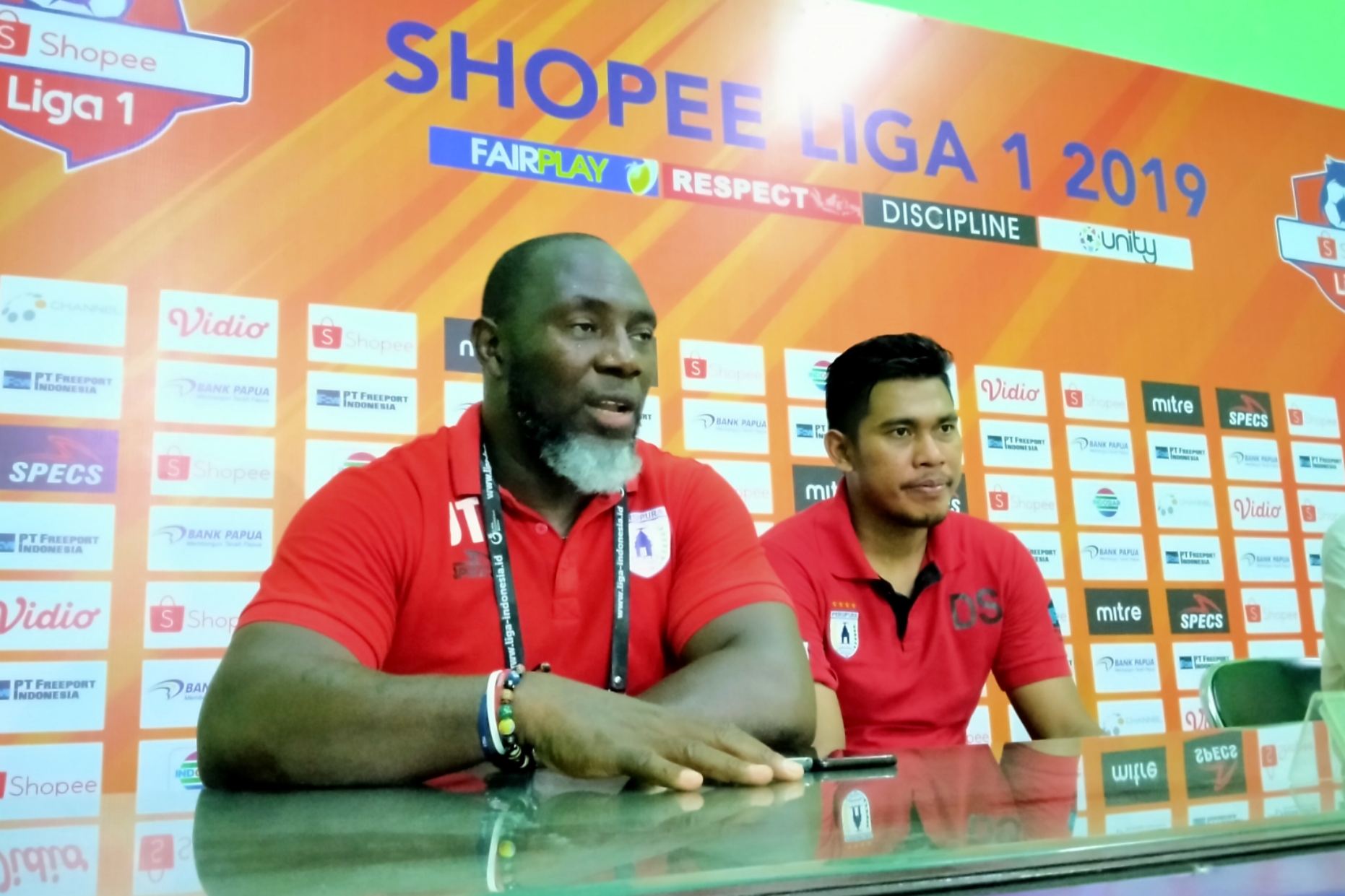 Pelatih Persipura, Jacksen F Tiago. (Foto: Fariz/ngopibareng.id)