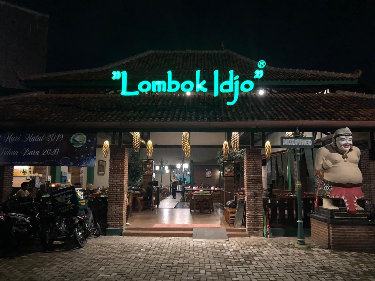 Rumah makan Lombok Idjo. (Foto: Arif Afandi)