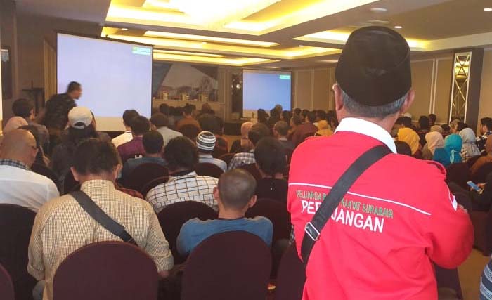 Suasana Musyawarah DKS di Hotel Great Diponegoro, Hari Minggu. (Foto:m.anis) 