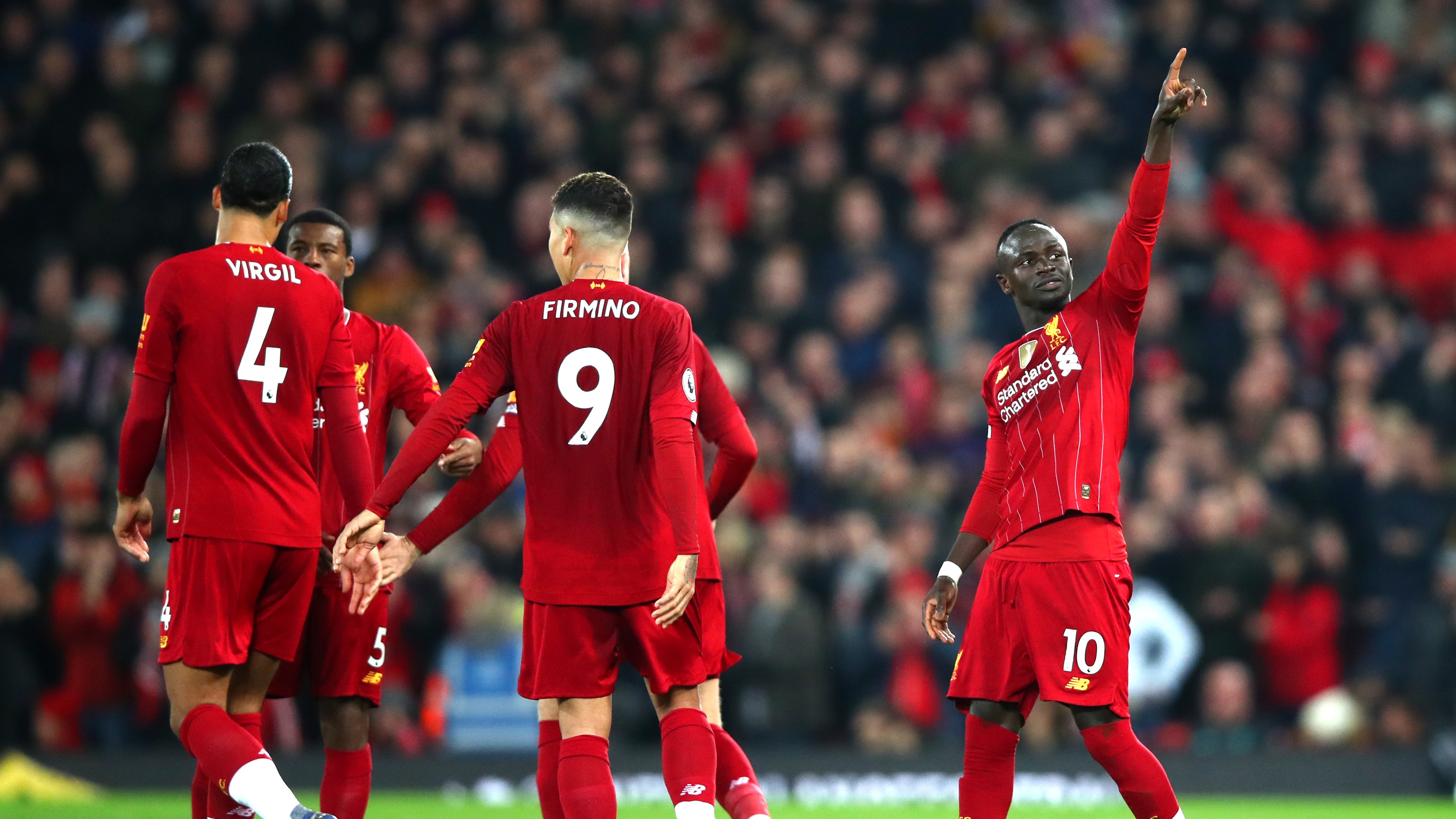 Sadio Mane menjadi pahlawan Liverpool ketika menghadapi Wolverhampton di laga pekan ke-20 Premier League, Senin 30 Desember 2019 di Anfield. (Foto: Twitter/@LFC)