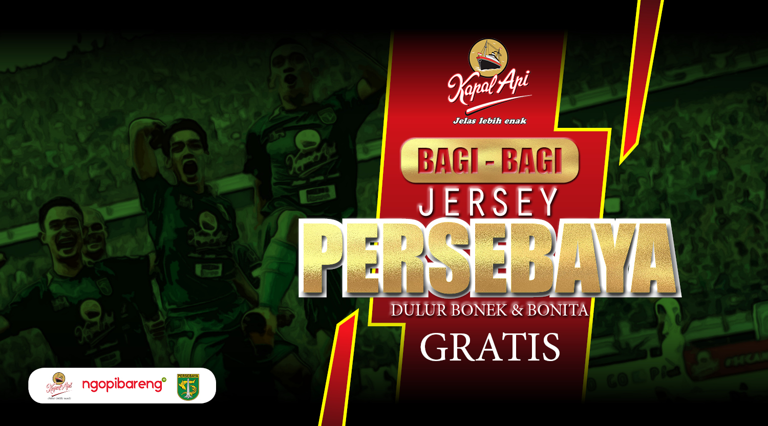 Kuis Kapal Api bagi-bagi jersey. (Grafis by: Vidhi/Ngopibareng.id)