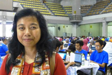 Ketua Umum Persatuan Tunanetra Indonesia (Pertuni) Aria Indrawati. (Foto: Dok. Pertuni)