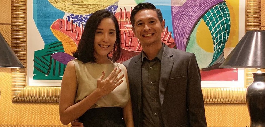 Christoper Rungkat bersama Monika Tri Oktaria saat masih berpacaran. (Foto: Instagram/@christorungkat)