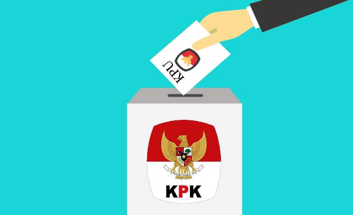 Ilustrasi delapan orang diperiksa KPK terkait OTT komisioner KPU. (Ngobar)