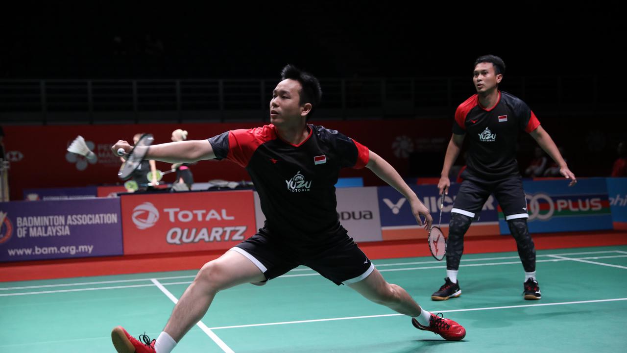 Ganda putra Indonesia Ahsan/Hendra. (Foto: Dok PBSI)