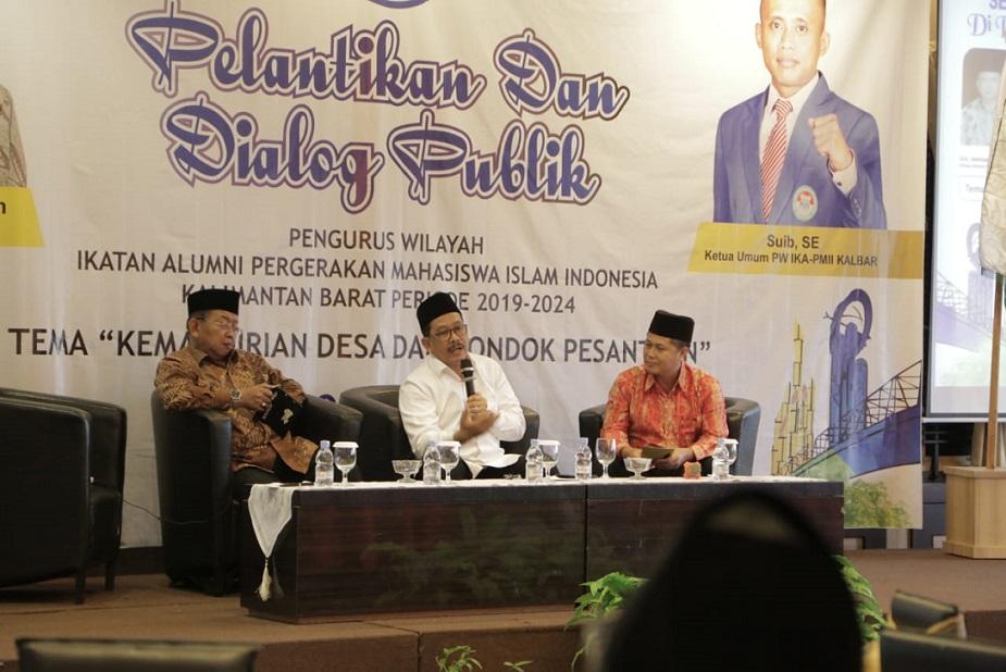 Wakil Menteri Agama Zainut Tauhid dalam acara IKA PMII. (Foto: Istimewa)