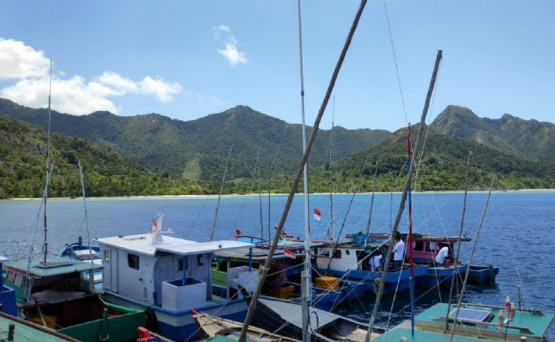 Nelayan Natuna satu suara menolak kedatangan nelayan pantura ke perairan Natuna. (Foto: Antara)