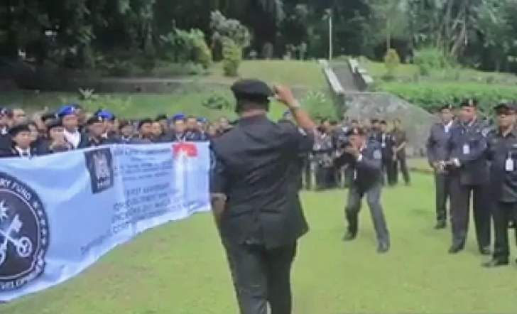 Video yang memperlihatkan keberadaan "Sunda Empire". (Foto: Antara)