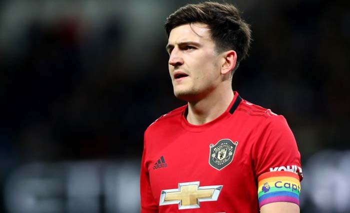 Harry Maguire, kapten baru Maschester United. (Foto:AFP)