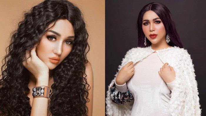 Transgender DJ Gebby Vesta (kanan) vs Lucinta Luna. (Foto: Instagram)