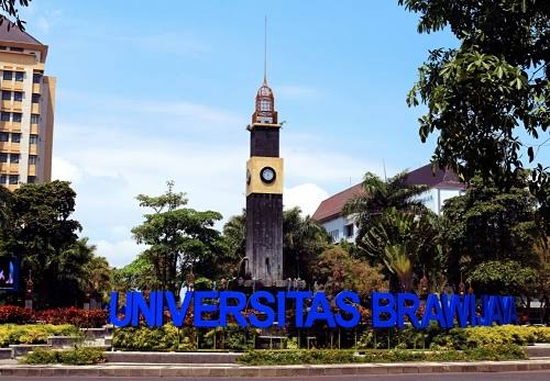 Tugu bundaran Universitas Brawijaya (foto: istimewa)