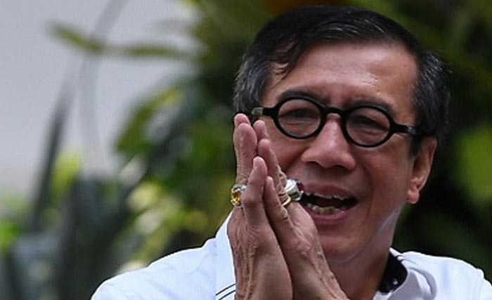 Menteri Hukum dan HAM Yasonna Laoly. (Foto:Antar)