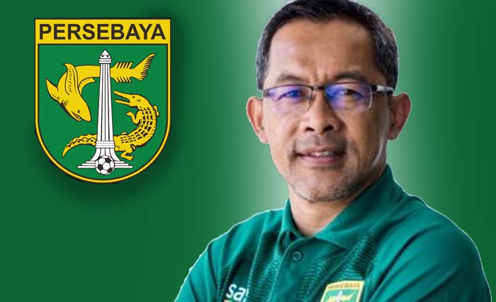 Pelatih Persebaya Aji Santoso. (Foto:Ngopibareng)