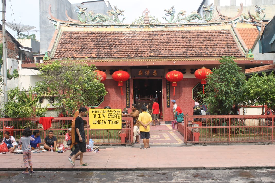 Vihara Dharma Bhakti Petak Sembilan, Glodok, Jakarta Barat. (Foto: Asmanu/ngopibareng.id)