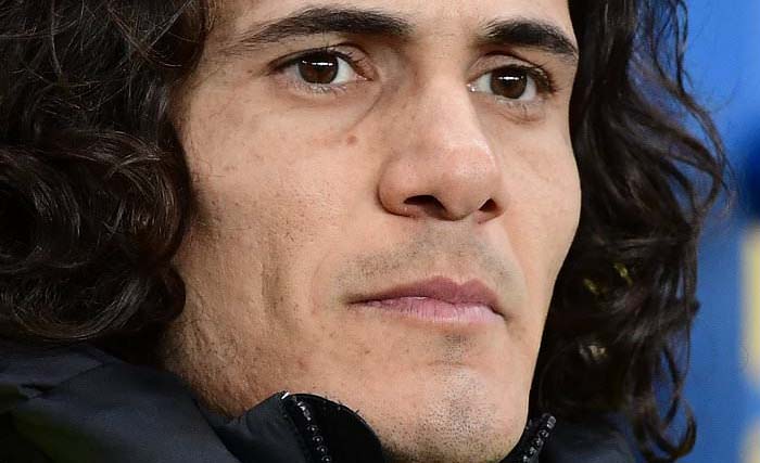 Edinson Cavani. (Foto:DailyMail)