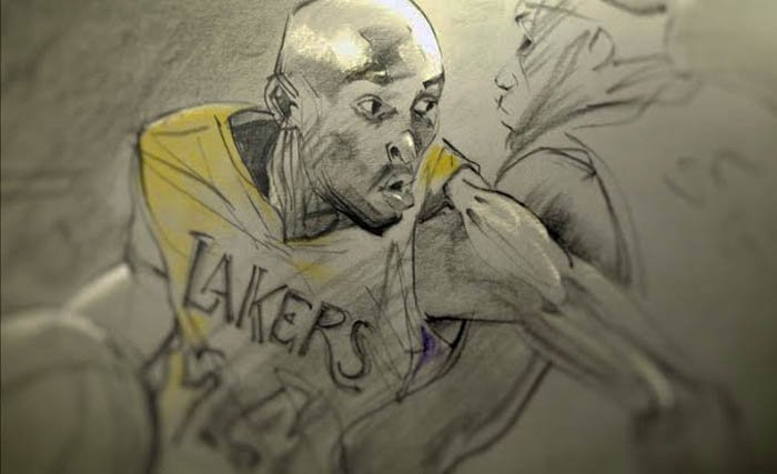 Salah satu adegan dalam film animasi tentang Kobe Bryant. (Foto:Youtube)