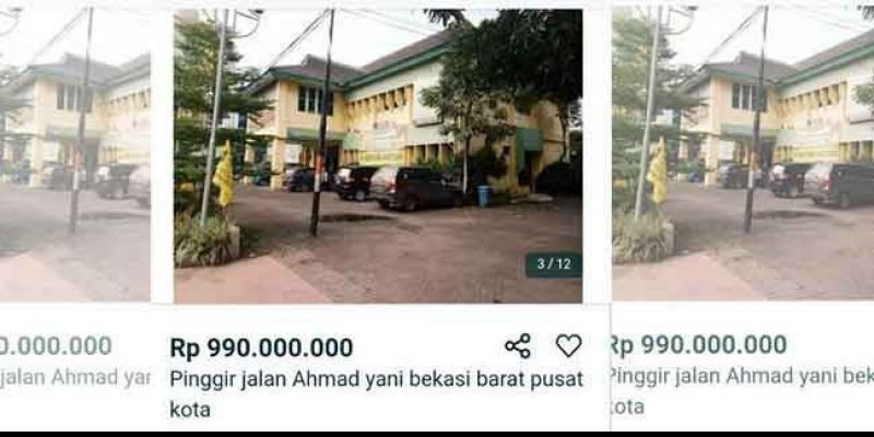 Kantor DPD Golkar Kota Bekasi di Jalan Ahmad Yani, Bekasi Selatan. (Foto: Istimewa)