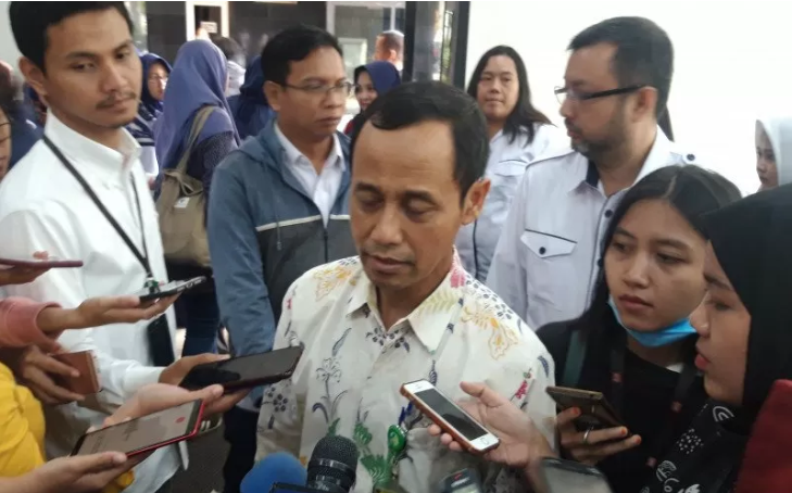 Direktur Jenderal Pencegahan dan Pengendalian Penyakit (P2P) Kemenkes RI Anung Sugihantono saat diwawancarai awak media massa di Jakarta, Kamis 30 Januari 2020. (Foto: Antara/Muhammad Zulfikar)