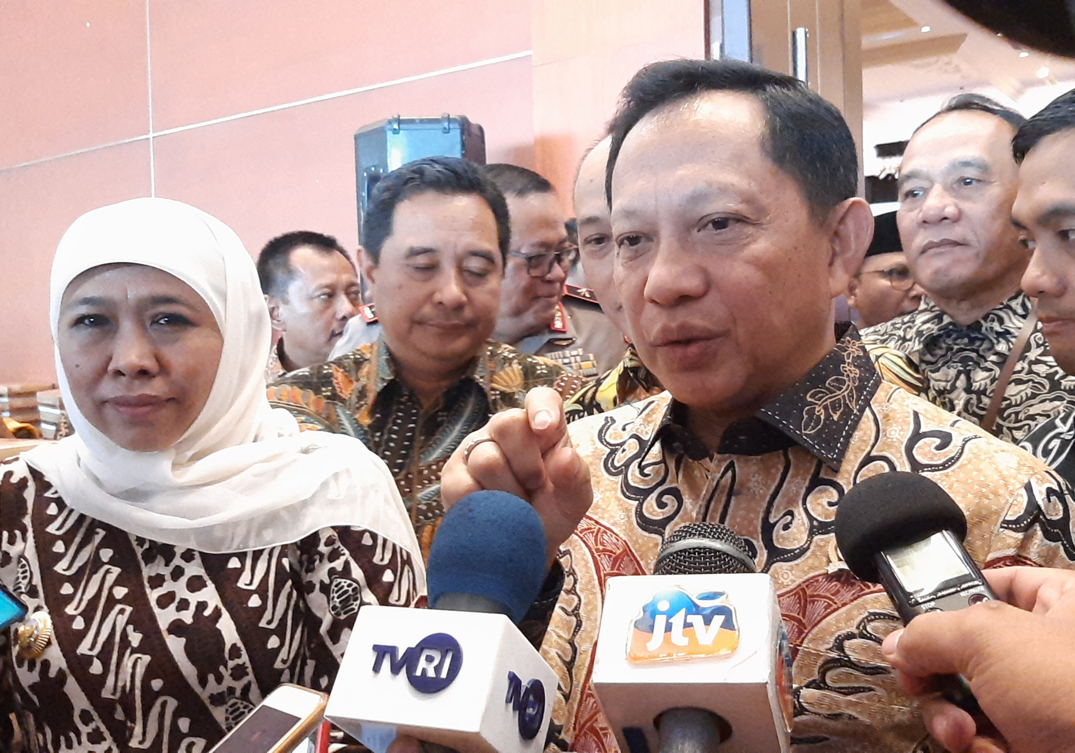 Menteri Dalam Negeri Tito Karnavian. (Foto: Pita/Ngopibareng.id)