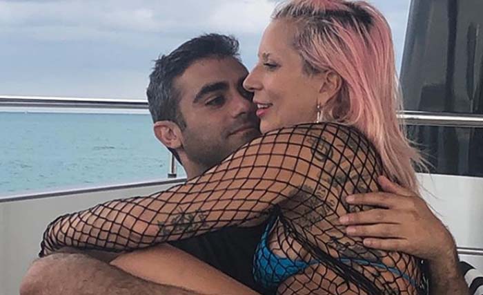 Lady Gaga dan pacar barunya, Michael Polansky. (Foto:IG)