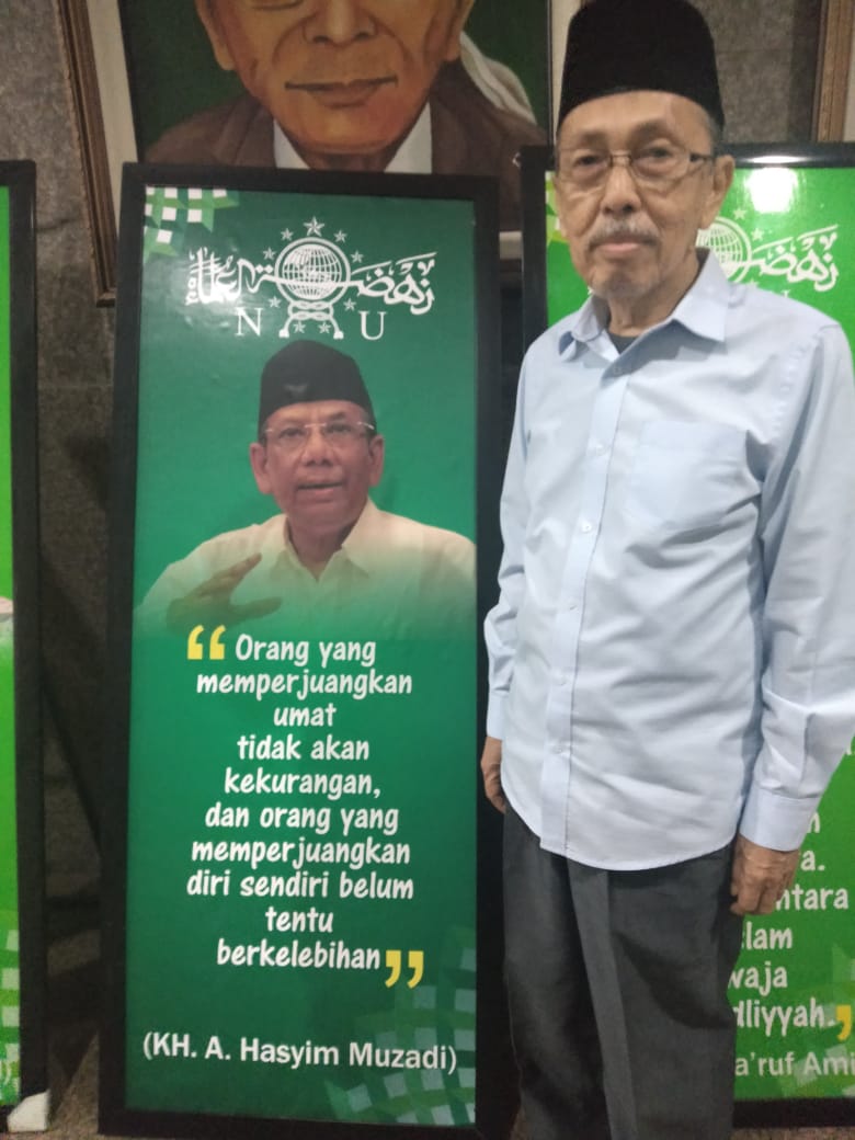 KH Ahmad Bagdja, sahabat perjuangan KH A Hasyim Muzadi. (Foto:Istimewa)