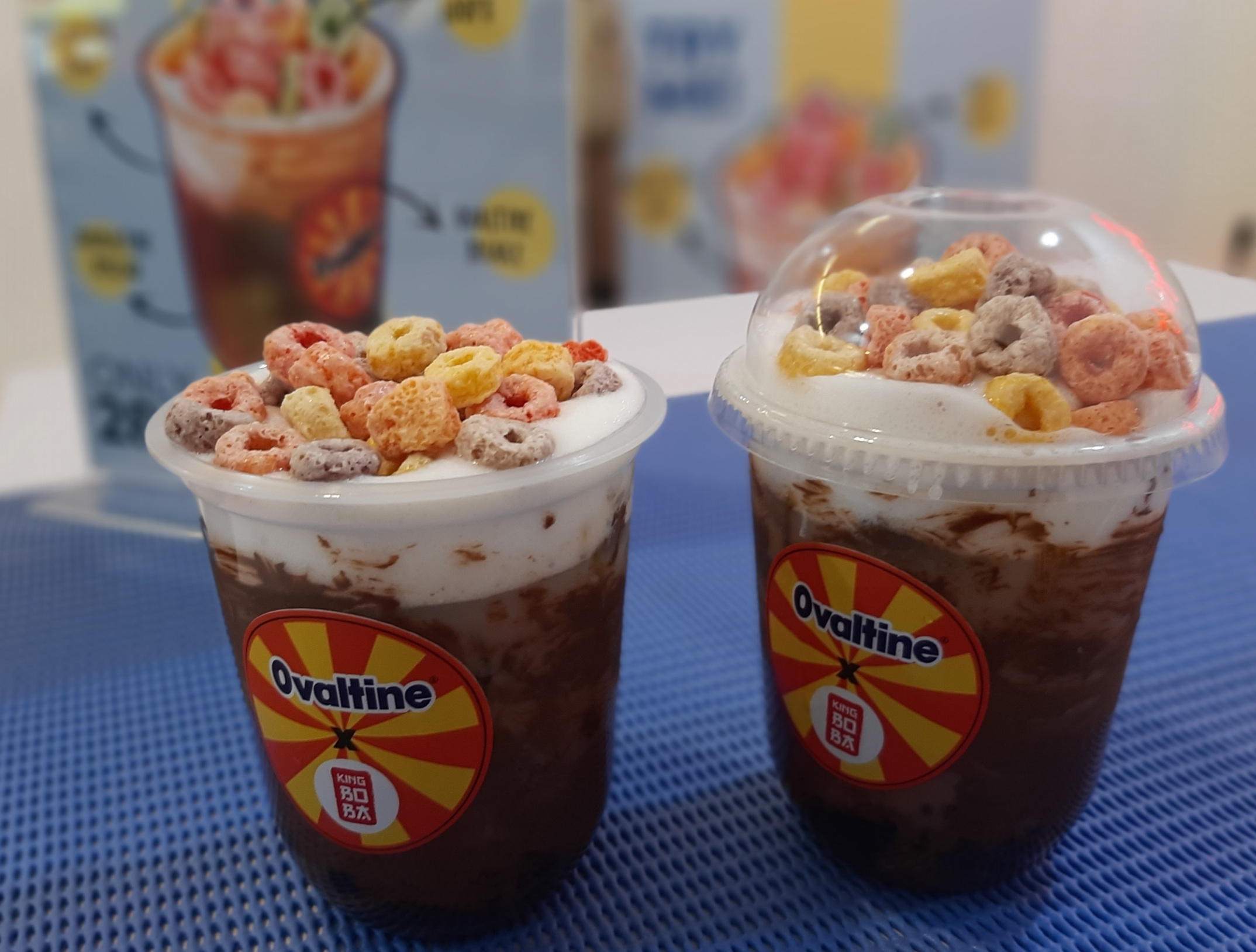 Ovaltine Brown Sugar Macchiato Loops. (Foto: Pita/ngopibareng.id)