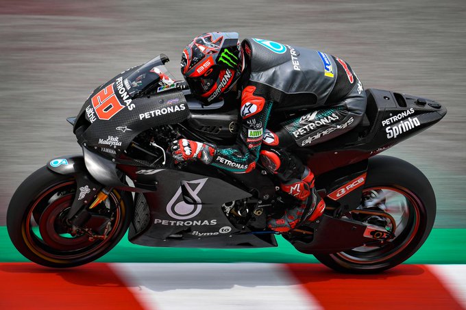 Fabio Quartararo kembali menjadi yang tercepat di hari kedua tes pramusim di Sirkuit Sepang, Malaysia. (Foto: Twitter/@MotoGP)