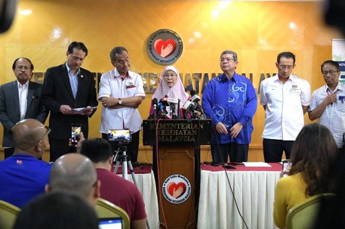 Wakil Perdana Menteri Malaysia, Dato' Seri Dr Wan Azizah Wan Ismail mengemukakan hal itu dalam jumpa pers di Putrajaya, Sabtu, 8 Februari 2020. (Foto: Ant)