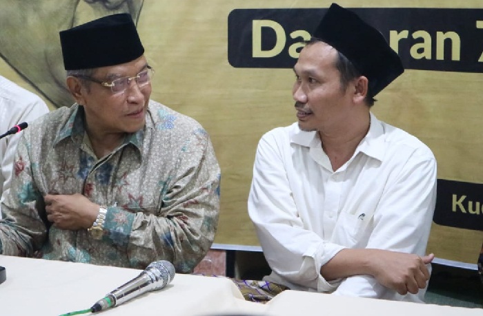 KH Bahauddin Nursalim bersama KH Said Aqil Siroj. (Foto: Istimewa)