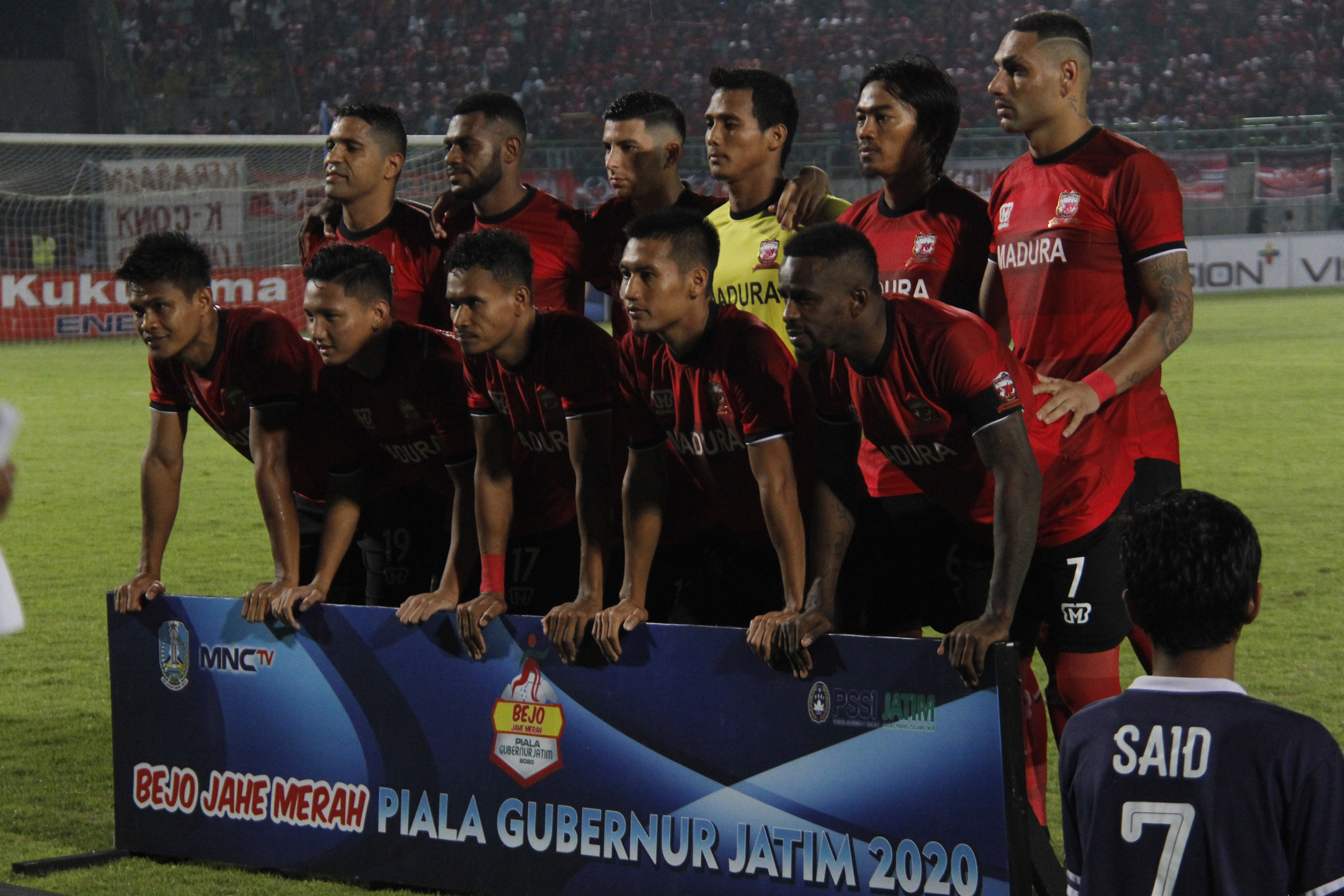 Madura United. (Foto: Fariz/ngopibareng.id)