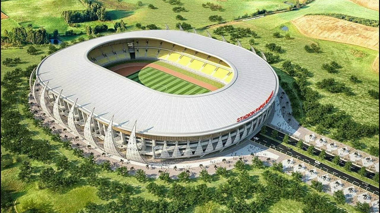 Stadion Papua Bangkit. (Foto: YouTube PUPR)