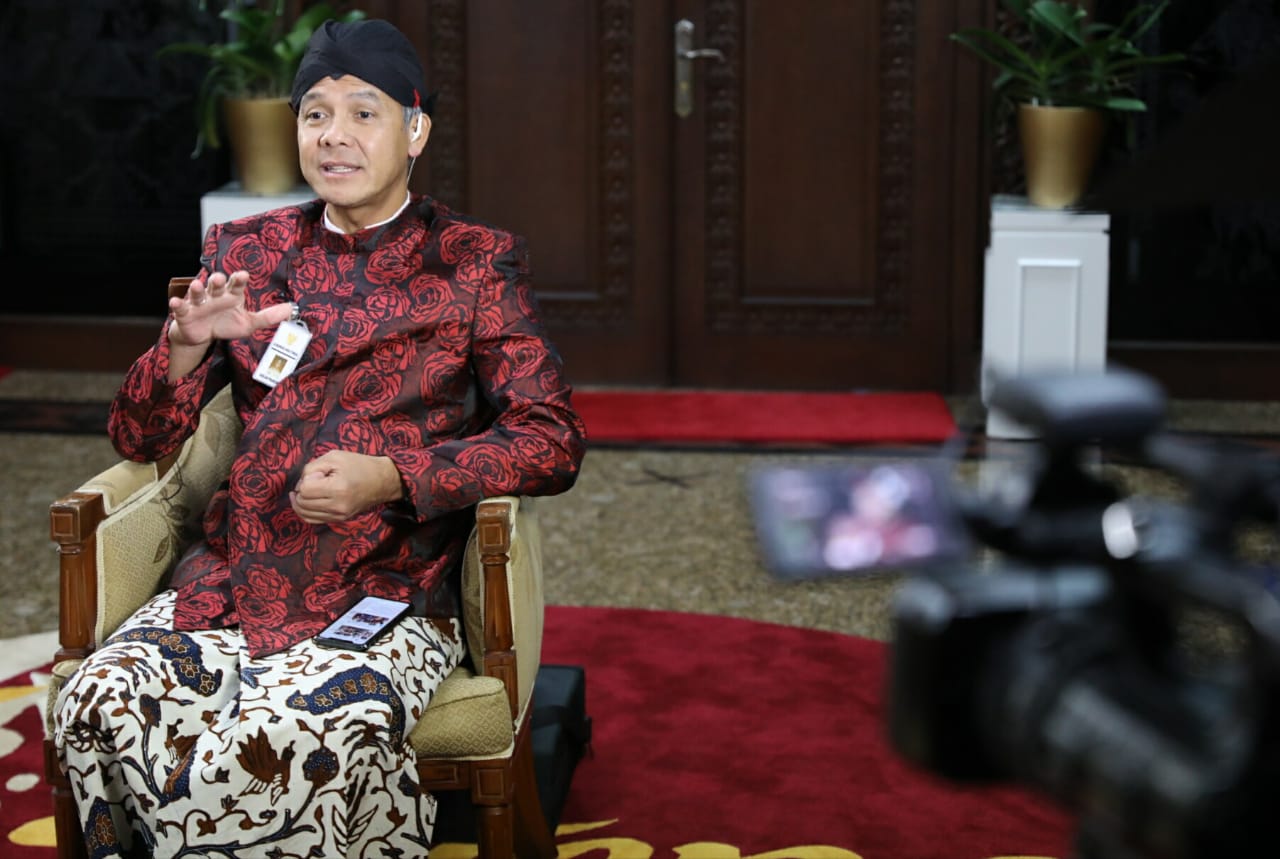 Gubernur Jawa Tengah Ganjar Pranowo. (Foto: Humas/Jawa Tengah)