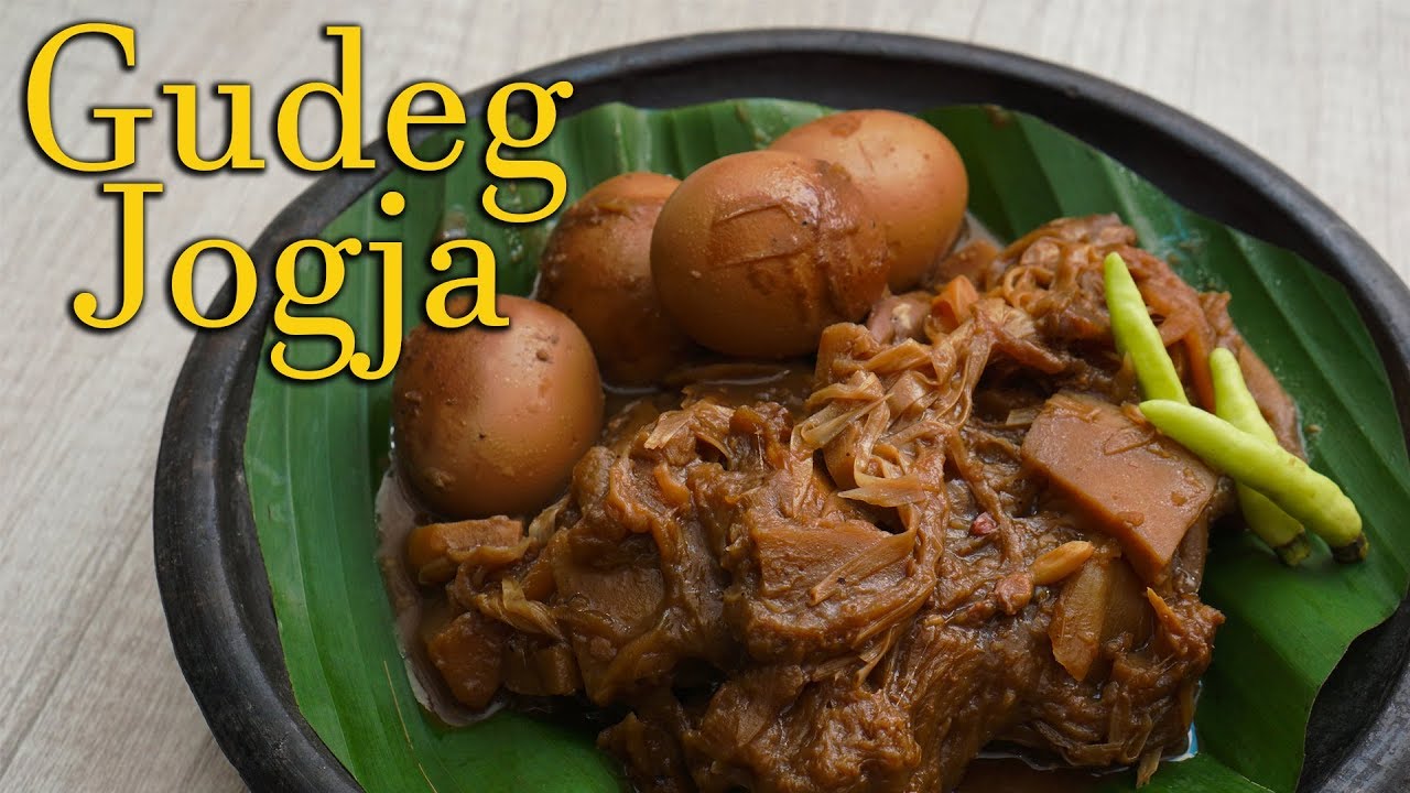 Ilustrasi Gudeg Jogja. (Foto: YouTube)