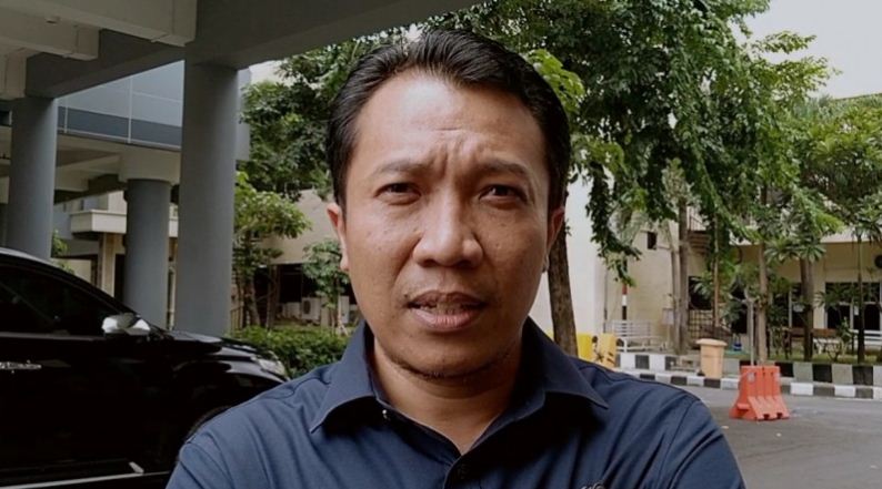 Sekretaris Asprov PSSI Jatim Amir Burhanuddin. (Foto: Fariz Yarbo/Ngopibareng.id)