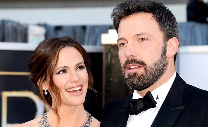 Ben Affleck  saat masih belum bercerai dengan Jennifer Garner. (Foto:AFP)