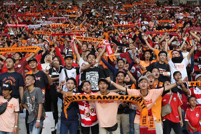 The Jakmania. (Foto: Antara)