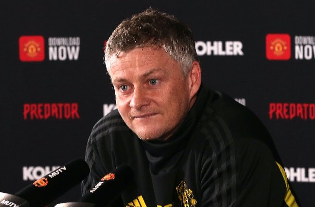 Ole Gunnar Solksjaer. (Foto: Twitter/@ManUtd) 