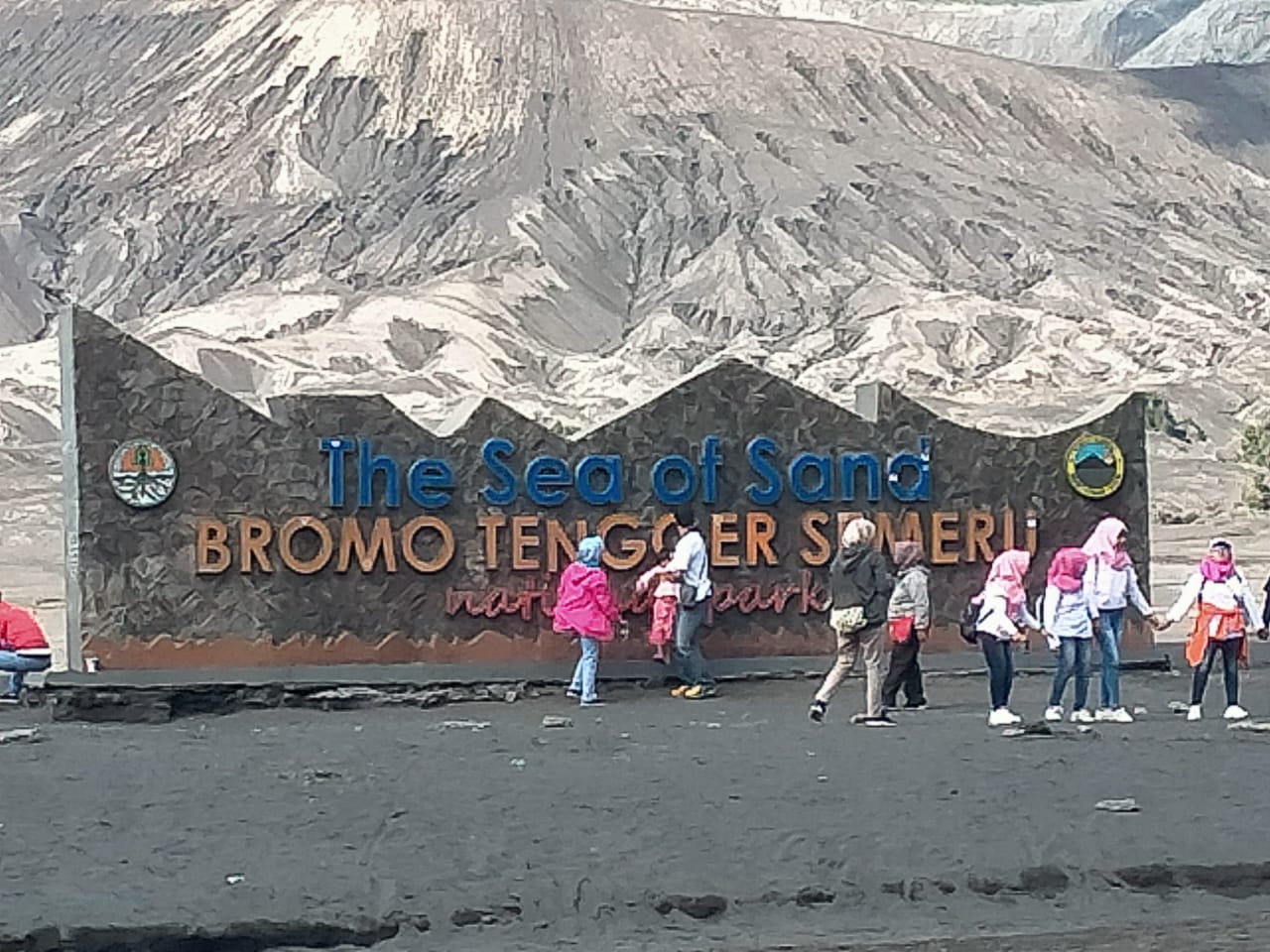 Suasana Kaldera Bromo di Kabupaten Probolinggo saat Car Free Month (CFM), Minggu, 23 Februari 2020. (Foto: Ikhsan Mahmudi/Ngopibareng.id)