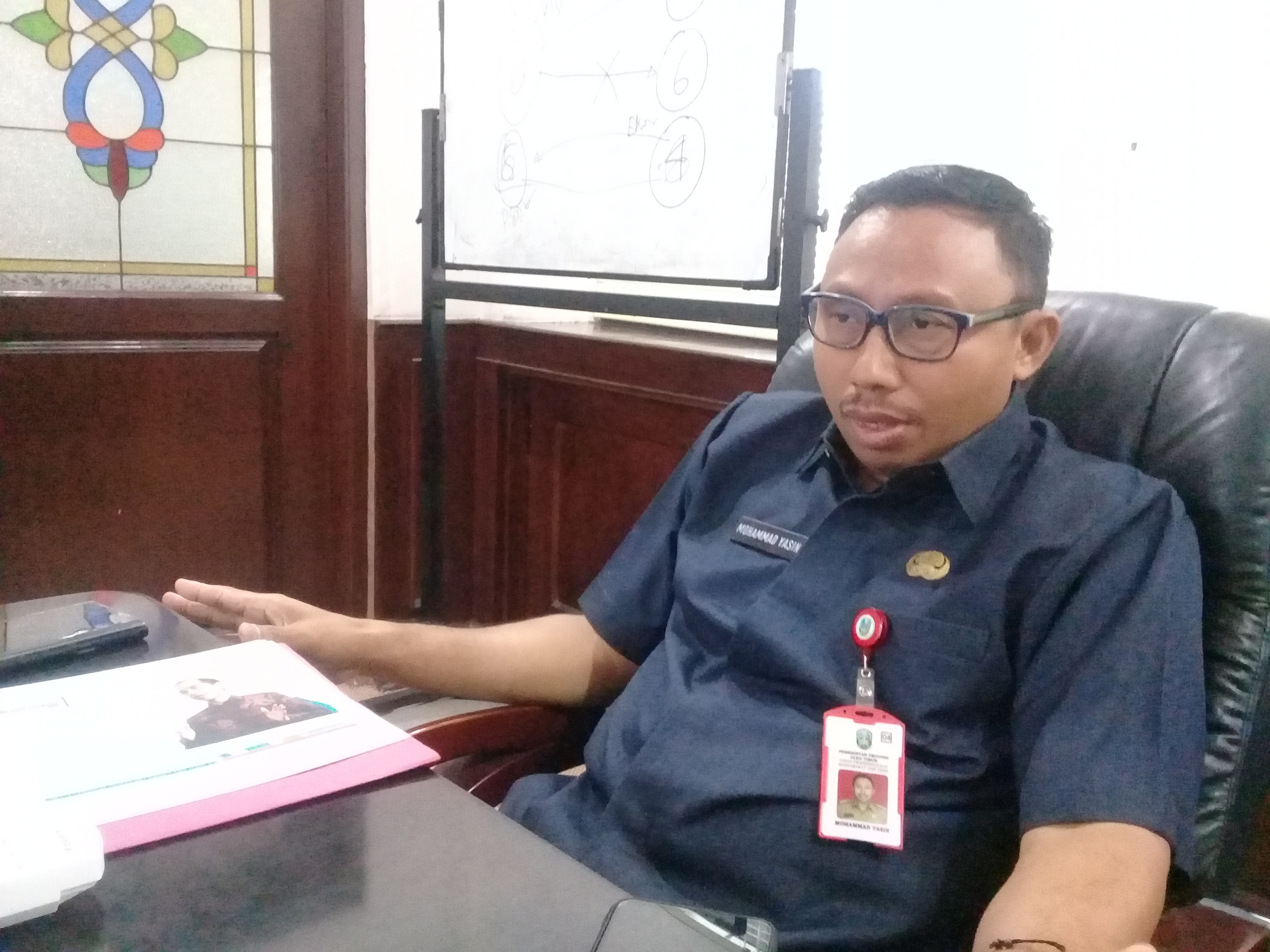 Kepala DPMD Provinsi Jatim M. Yasin (Foto: Ni'am Kurniawan/Ngopibareng.id)